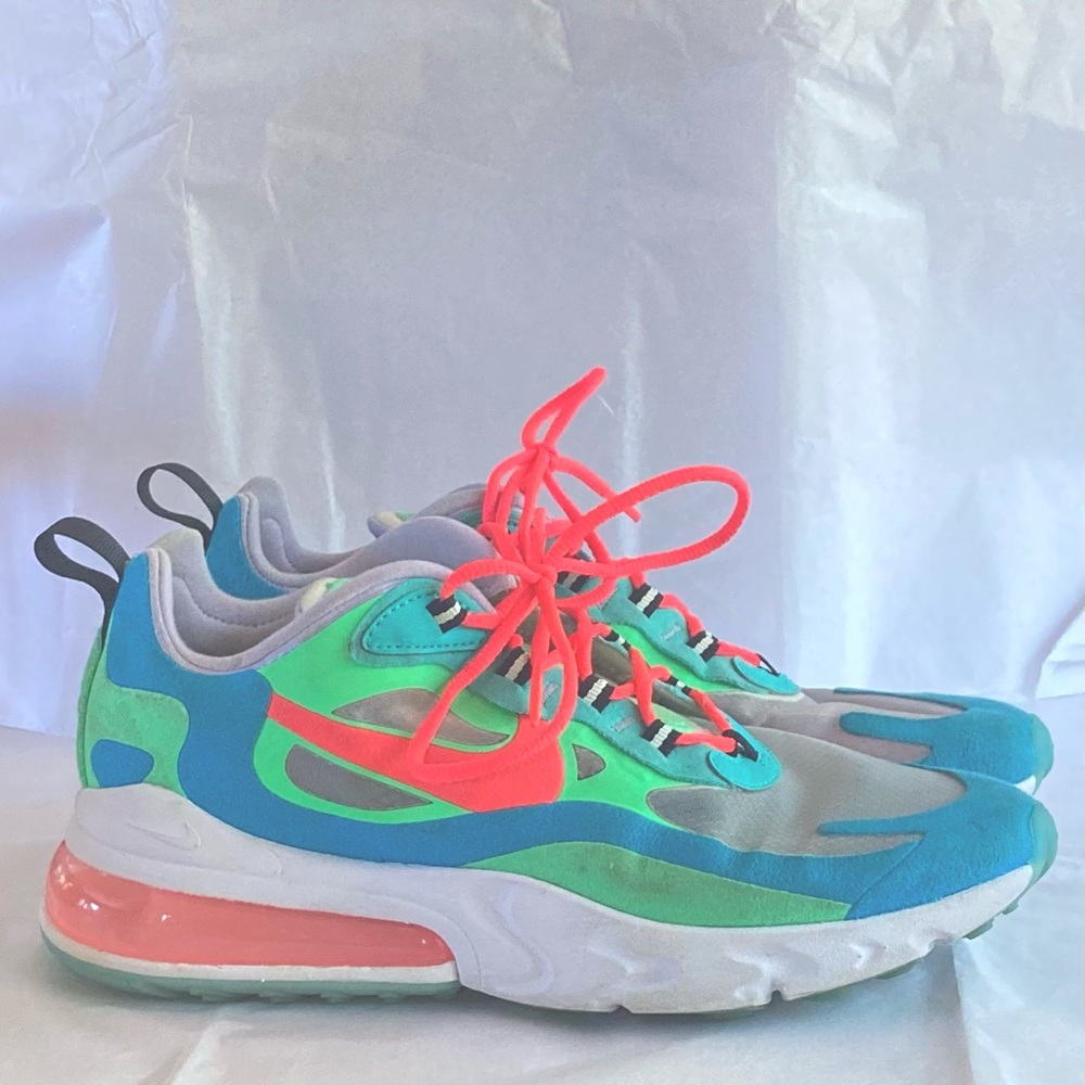 Womens Nike Air70 Reacts Blue Lagoon